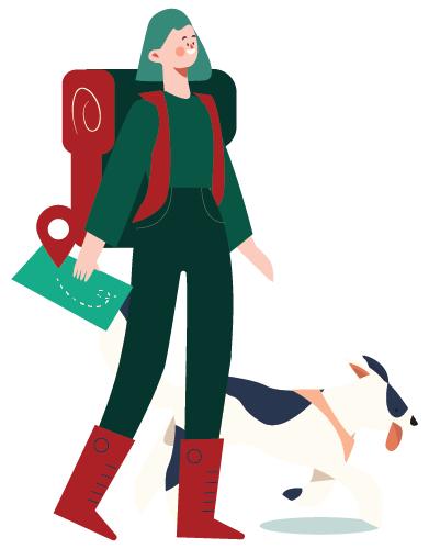 Branded hiker C