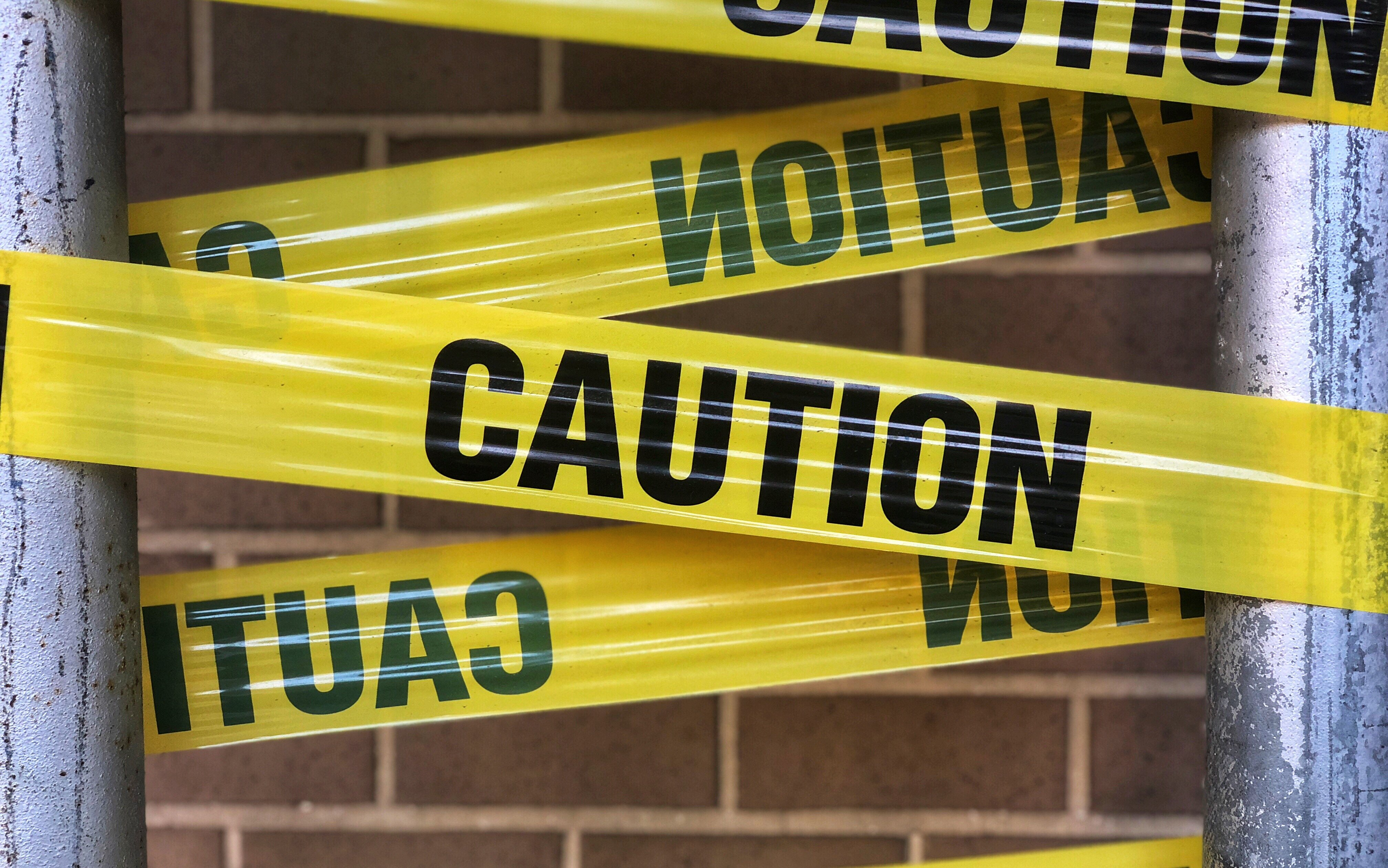 Caution tape